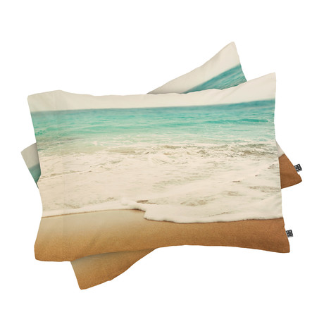 Ombre Beach // Pillow Case // Set of 2