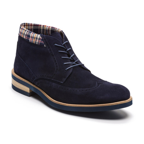 Sandro Suede Chukka // Navy (Euro: 40)