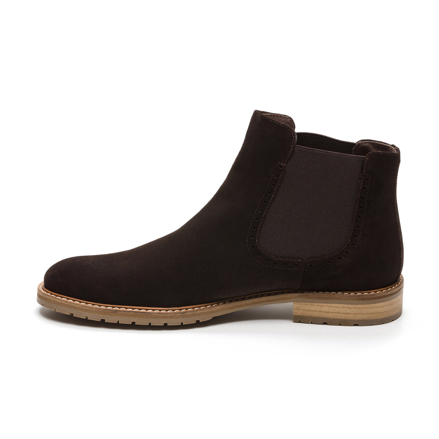 samuel windsor suede chelsea boots
