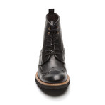 Reed & Ortiz // Conan Lace-Up Boot // Black (Euro: 43)