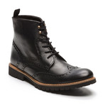 Reed & Ortiz // Conan Lace-Up Boot // Black (Euro: 43)