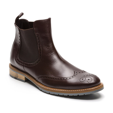 Akira Ankle Boot // Brown (Euro: 45)