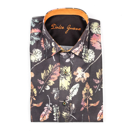 Tropical Button-Up // Black (S)
