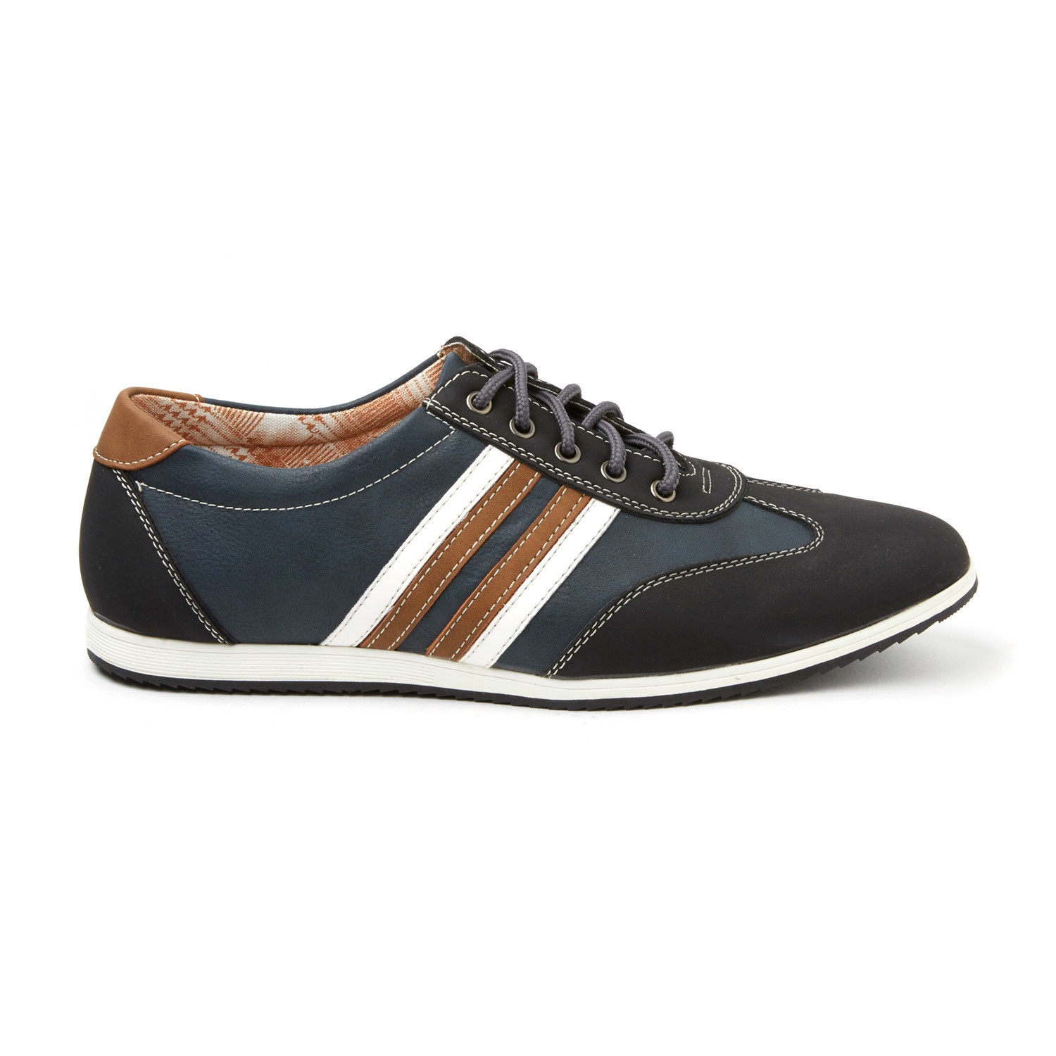 Casual Sneaker // Black + Tan + White (US: 7) - Platini - Touch of Modern