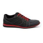 Casual Sneaker // Black Perforated (US: 7.5)