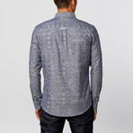 Button-Down Shirt // Grey Bandana (L)