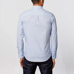 Button-Down Shirt // Blue + White Micro Dots (M)