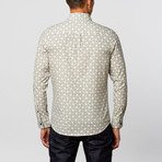 Zinovizo // Button-Down Shirt // Black + White Cubism (XL)