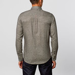 Button-Down Shirt // Grey Circles (M)