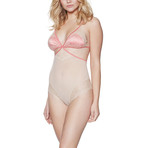 Beyond Love Teddy // Sheer Nude (XS)