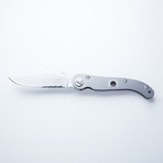 Laguiole Baroudeur Pocket Knife // Aluminum