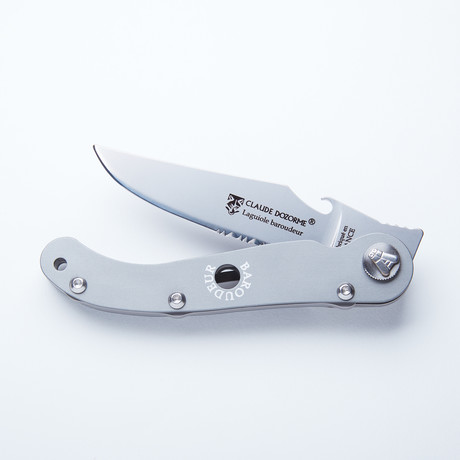 Laguiole Baroudeur Pocket Knife // Aluminum