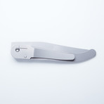 Laguiole Liner Lock Pocket Knife // Stainless Steel