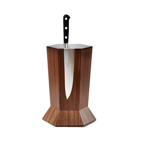 360 Knife Block // Walnut