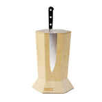 360 Knife Block // Blonde Bamboo