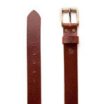 Sebastian Leather Belt // Cognac (34)