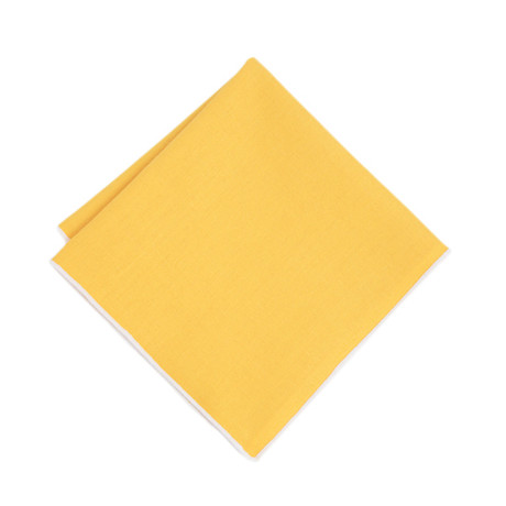 Statement Pocket Square // Yellow