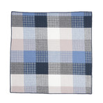 Stitched Pocket Square // Blue