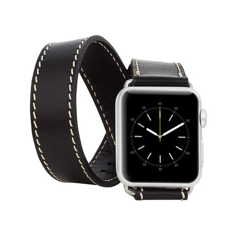 Apple Watch Strap // Double Band // Black (38mm)