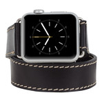 Apple Watch Strap // Double Band // Black (38mm)