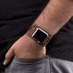Apple Watch Strap // Wide Band // Brown (38mm)