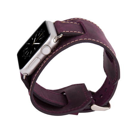 Apple Watch Strap // Wide Band // Purple (38mm)