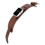 Apple Watch Strap // Wide Band // Burnt Tan (38mm)