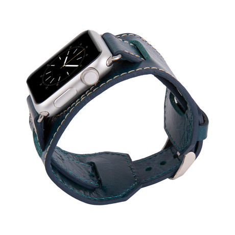 Apple Watch Strap // Wide Band // Blue (38mm)