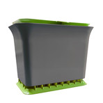 Full Circle Fresh Air Compost Collector (Slate)