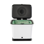 Full Circle Fresh Air Compost Collector (Slate)