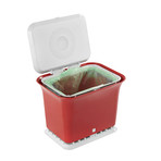 Full Circle Fresh Air Compost Collector (Slate)