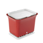 Full Circle Fresh Air Compost Collector (Slate)