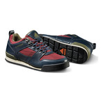 Monty Lo Full Grain Leather // Navy + Oxblood (US: 8)