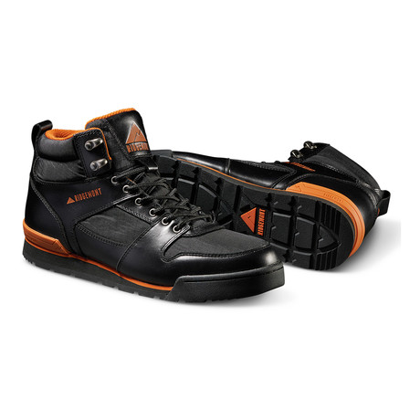 Monty Hi Full Grain Leather // Black (US: 8)