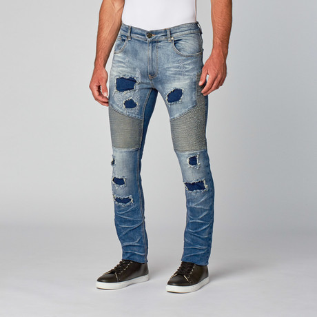 Southland Moto Denim // Indigo (30WX32L)