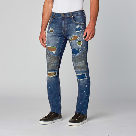 Millwork Moto Denim // Indigo (30WX32L)