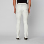 Laguardia White Moto Denim // White (32WX32L)