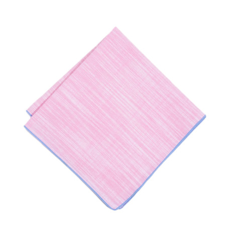 Pocket Square // Pink + Blue