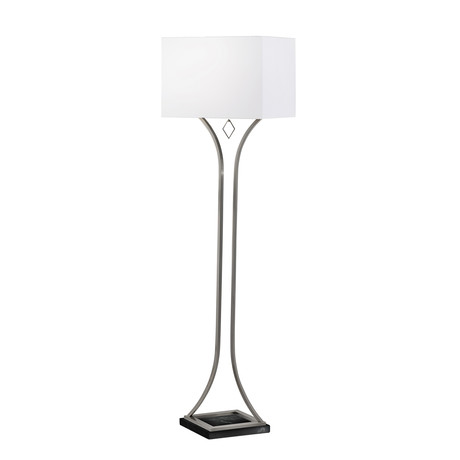 Jubilee Floor Lamp // Antique Nickel