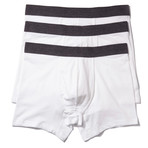 Stretch Boxer Brief // White // Pack of 3 (M)