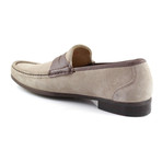 Union Square Suede Loafer // Stone (US: 8.5)