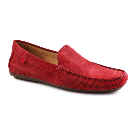 Marc Joseph // Broadway Suede Driver // Red (UK: 7)