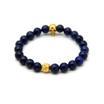 Stone // Blue + Gold Skull