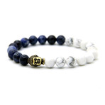 Stone // Blue + White Buddha