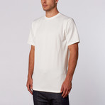 Jackson Quilted Long Tee // White (S)