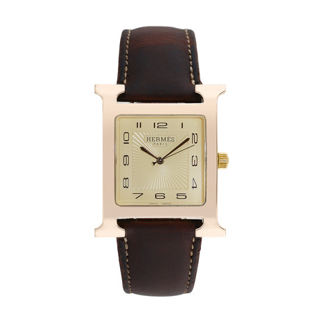 Hermes H Watch Quartz // HH1.801 // Pre-Owned