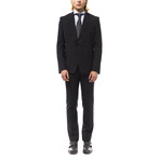 Franco Wool Pinstripe Suit // Grey (Euro: 48)