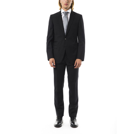 Maurizio Wool Suit // Black (Euro: 46)