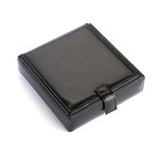 Watch + Cufflink Travel Case (Chestnut Brown)