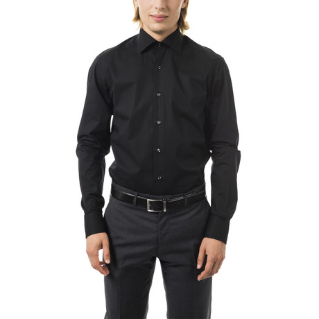 Alessandro Dress Shirt // Black (39)